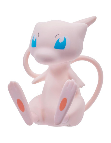 Figura de Vinilo Mew Pokémon Jazwares 10 cm Detalles Auténticos