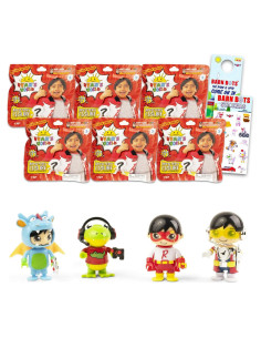 Bolsas Sorpresa Ryan 6 Paquete con Figuras y Stickers