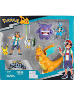 Multipack Figuras Batalla Pokémon Jazwares 5pk 3-12 cm 2
