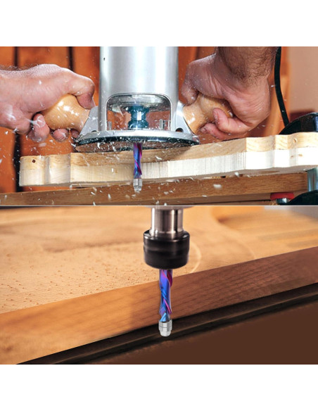 Fresa de enrutador EANOSIC 12.7mm vástago 38.1mm corte