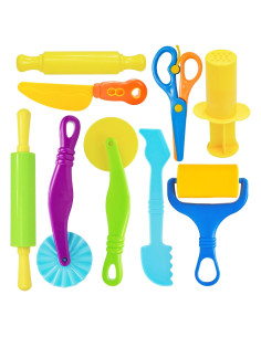 Juego de Herramientas de Plastilina LCY WEDSHI 9 Piezas