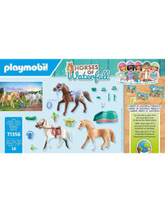 Set de Caballos PLAYMOBIL Waterfall - 3 Caballos y Accesorios 2