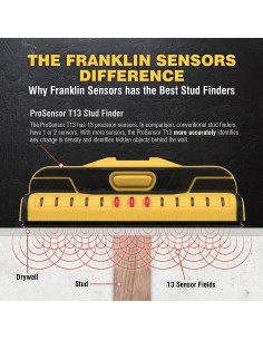 Buscador de Estudio Franklin Sensors ProSensor T13 13 Sensores 2