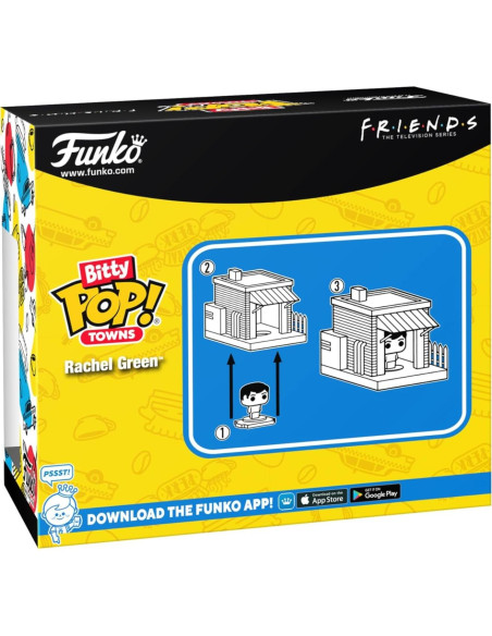 Funko Pop Bitty Town Rachel Green Central Perk 4,96 cm