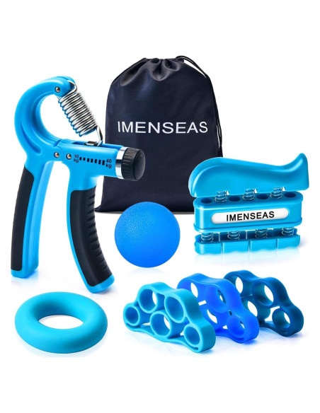 Entrenador de Fuerza de Agarre IMENSEAS 7 Pack Ajustable