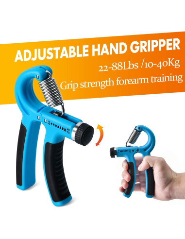 Entrenador de Fuerza de Agarre IMENSEAS 7 Pack Ajustable