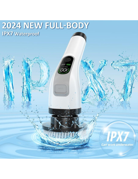 Limpiador Eléctrico Giratorio Yesayce A11 con 7 Cabezas