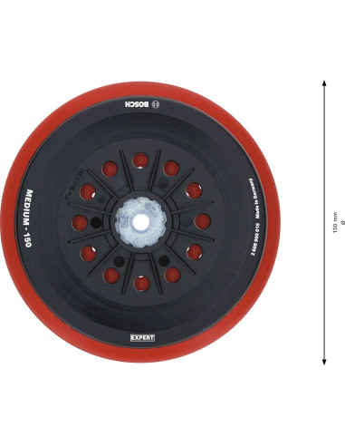Respaldo Multihole Bosch Expert 150 mm Medio para Lijadoras