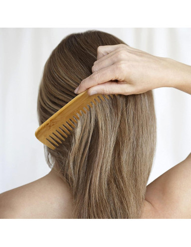 Juego de Cepillos MRD de Bambú Natural para Todo Tipo de Cabello