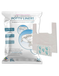 Forros de Inodoro Universales Kalencom - 36 Unidades Absorbentes