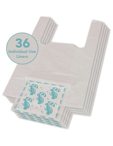 Forros de Inodoro Universales Kalencom - 36 Unidades Absorbentes