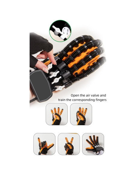 Guante Robótico de Rehabilitación GENDOING Mano Izquierda XL