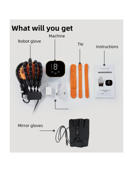 Guante Robótico de Rehabilitación GENDOING Mano Izquierda XL