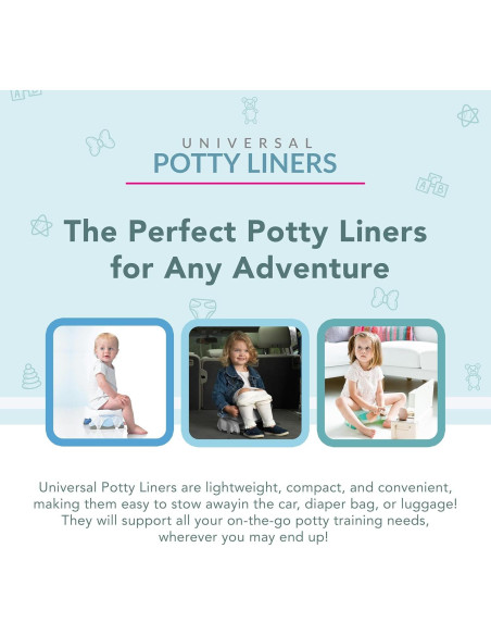 Forros de Inodoro Universales Kalencom - 36 Unidades Absorbentes