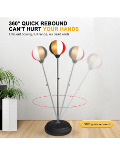 Soporte para Bolsa de Golpes INNOLIFE TM-0043-F con Guantes 2