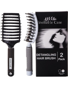 Juego de cepillos para el cabello Ineffable Care - Curvado y ventilado 2