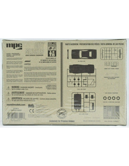 Kit de Modelo 1969 Dodge Charger PH Premium Hobbies 1:25