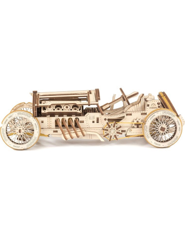 UGEARS U-9 Coche de Gran Premio de Madera DIY 1:12