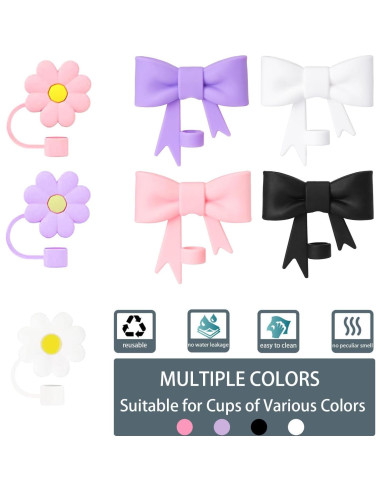 Accesorios para Taza Stanley Mdscve 10 Piezas Silicona Púrpura