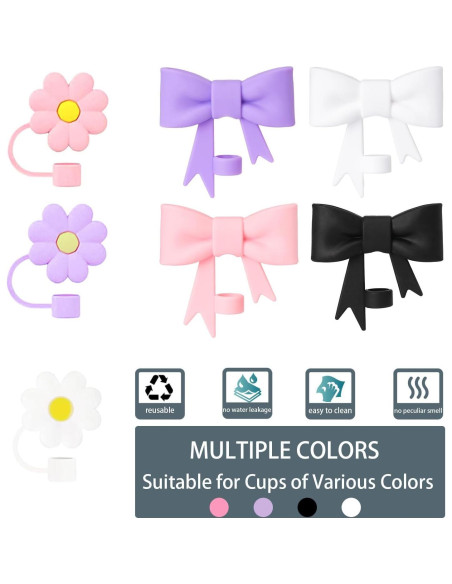 Accesorios para Taza Stanley Mdscve 10 Piezas Silicona Púrpura