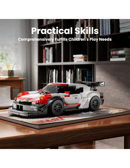 Mould King 27010 Kit de Coche 911 RSR 349 Piezas