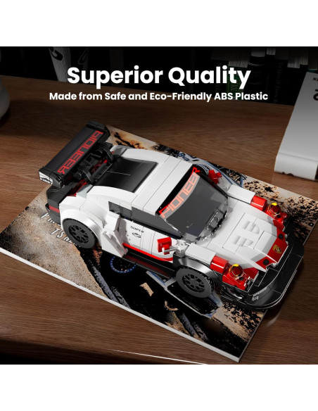 Mould King 27010 Kit de Coche 911 RSR 349 Piezas