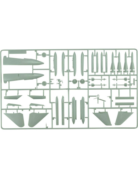 Kit de modelo avión plástico PH Premium Hobbies F-14A 1:72
