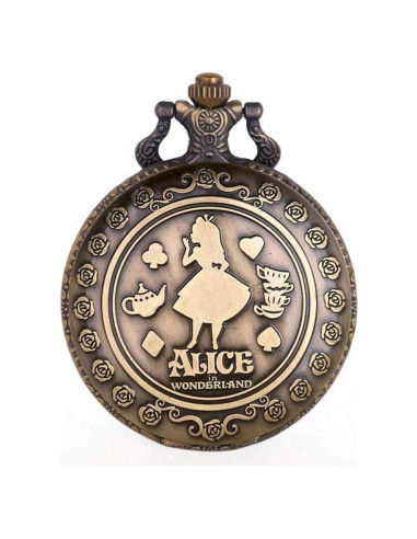 Reloj de bolsillo Tiong de cuarzo con diseño Nostalgia