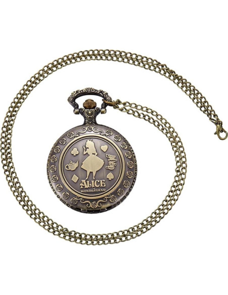 Reloj de bolsillo Tiong de cuarzo con diseño Nostalgia