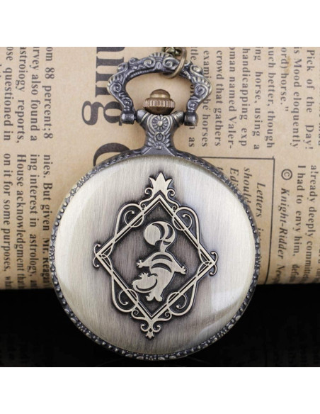 Reloj de bolsillo Tiong de cuarzo con diseño Nostalgia