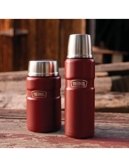 Botella Compacta THERMOS Acero Inoxidable 473 ml Aislamiento