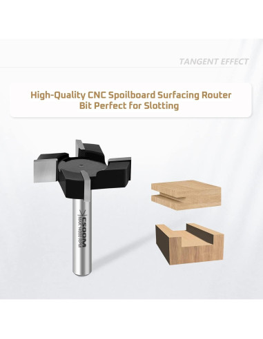 Fresa de Superficie CSOOM CNC 3 Piezas 50.8 mm 4 Alas