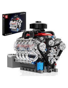 Kit Motor V8 Mould King 10171 487 Piezas STEM