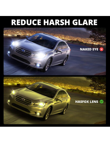 Gafas de Visión Nocturna HASFOX Pro Amarillas Polarizadas