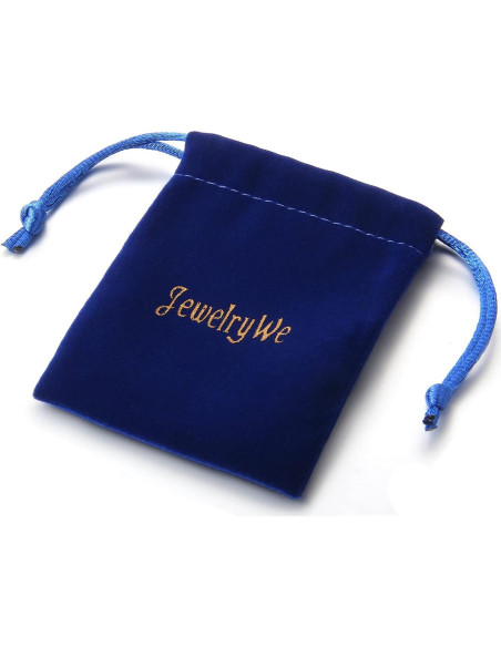 Reloj de bolsillo JewelryWe JW306P - Cuarzo dorado vintage