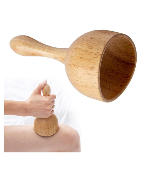 Copa de Terapia de Madera Xukele para Drenaje Linfático