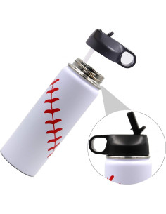 Botella de Agua FMYWZS 532 ml Doble Pared Aislada 2