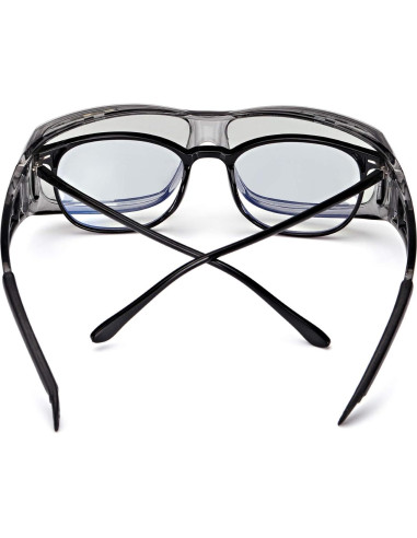 Gafas de sol fotocromáticas LVIOE UV400 para Rx gris