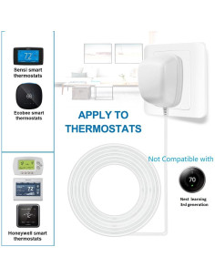 Adaptador de Corriente 24V WUYELIN para Termostatos Inteligentes 2