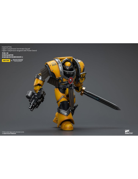 Figura Sargento Cataphractii JoyToy Warhammer 40K 1:18