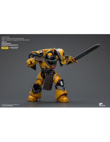 Figura Sargento Cataphractii JoyToy Warhammer 40K 1:18