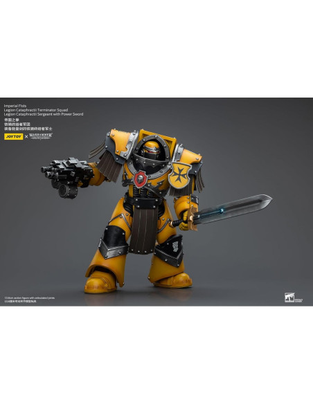 Figura Sargento Cataphractii JoyToy Warhammer 40K 1:18