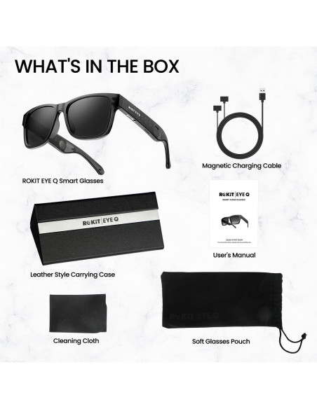 Gafas Inteligentes ROKiT Polarizadas Bluetooth con Audio