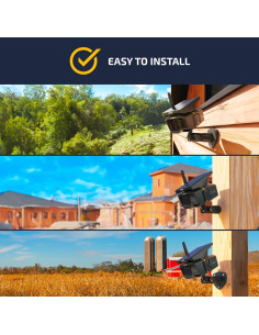 Cámara de Seguridad Solar Vosker VKX 4G-LTE IP65 1080p 2