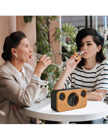 Altavoz Bluetooth Xinborry M10Pro 40W Retro 12h Audio