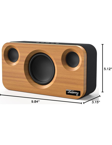 Altavoz Bluetooth Xinborry M10Pro 40W Retro 12h Audio