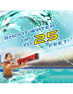 Pistola de Agua Hydrosonic WRHYSONIC Doble Modo 7,62 m 2