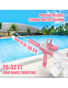 Pistola de Agua Eléctrica Dolanus CY012 para Niños y Adultos - Alcance 9.75m 2