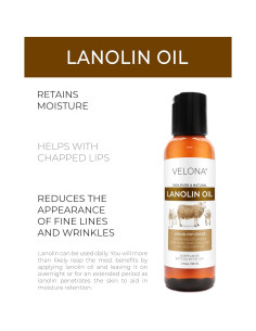 Aceite de Lanolina Velona 60 ml - 100% Puro y Natural 2