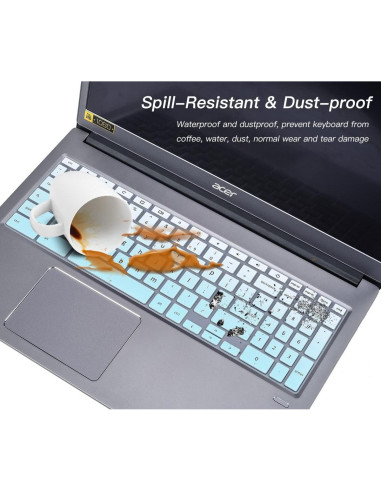 Protector de Teclado CaseBuy para Acer Chromebook 15.6" Verde